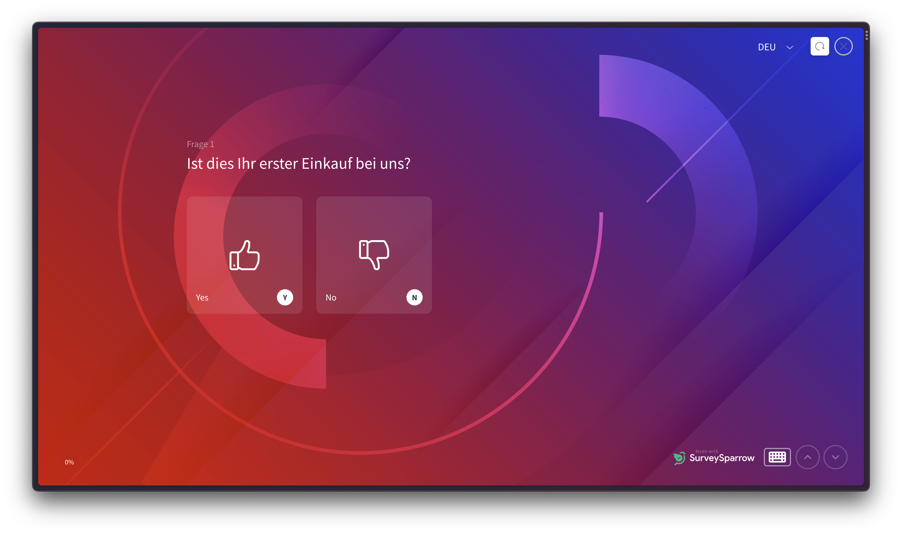 SurveySparrow translations preview