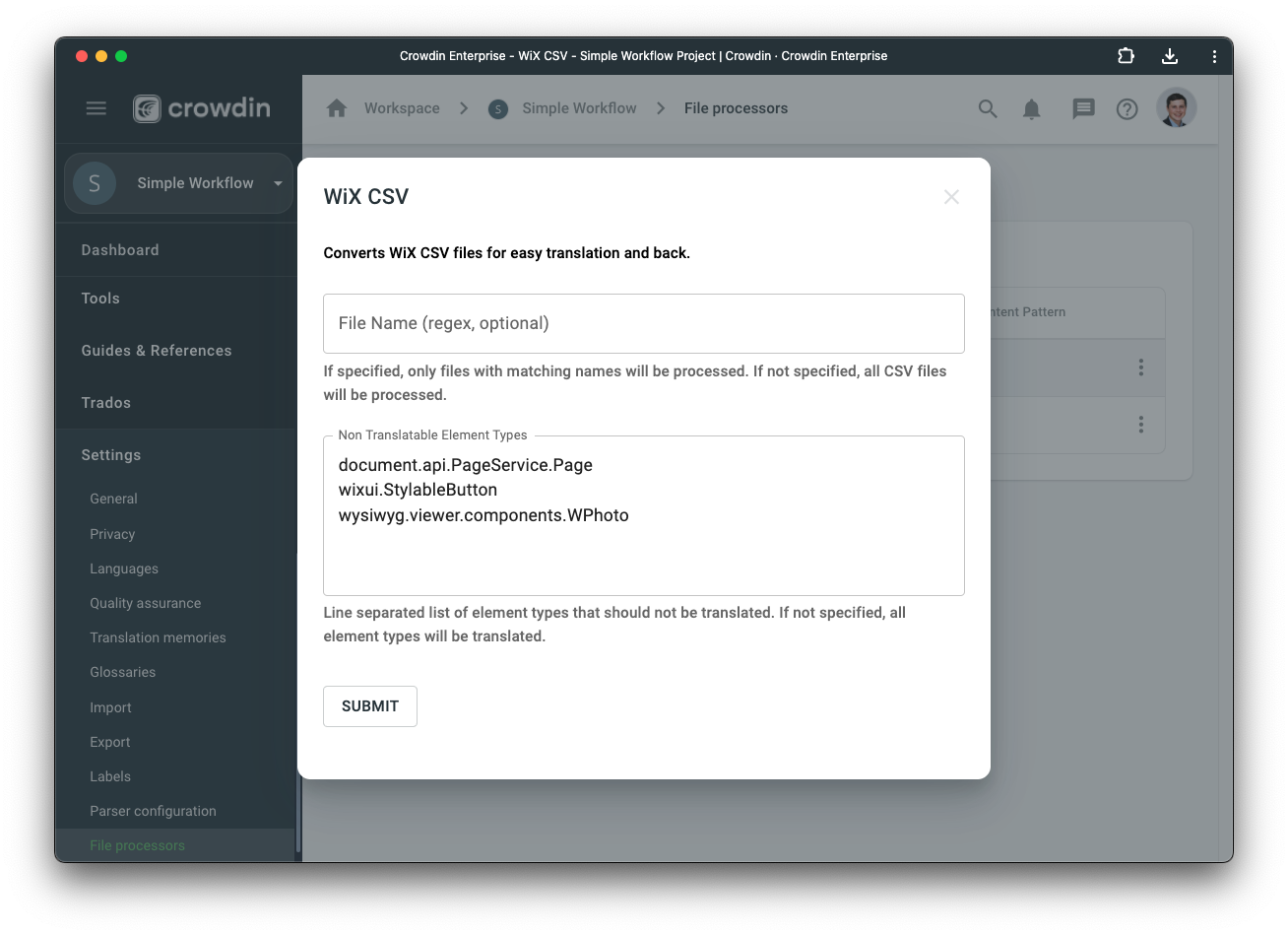Wix Translation with Crowdin
