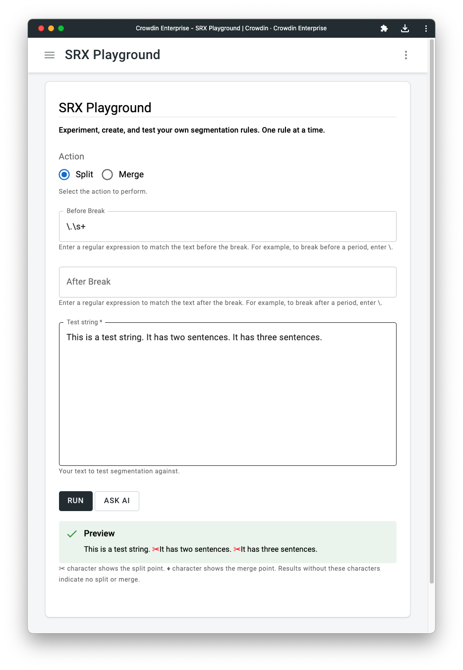 segmentation playground