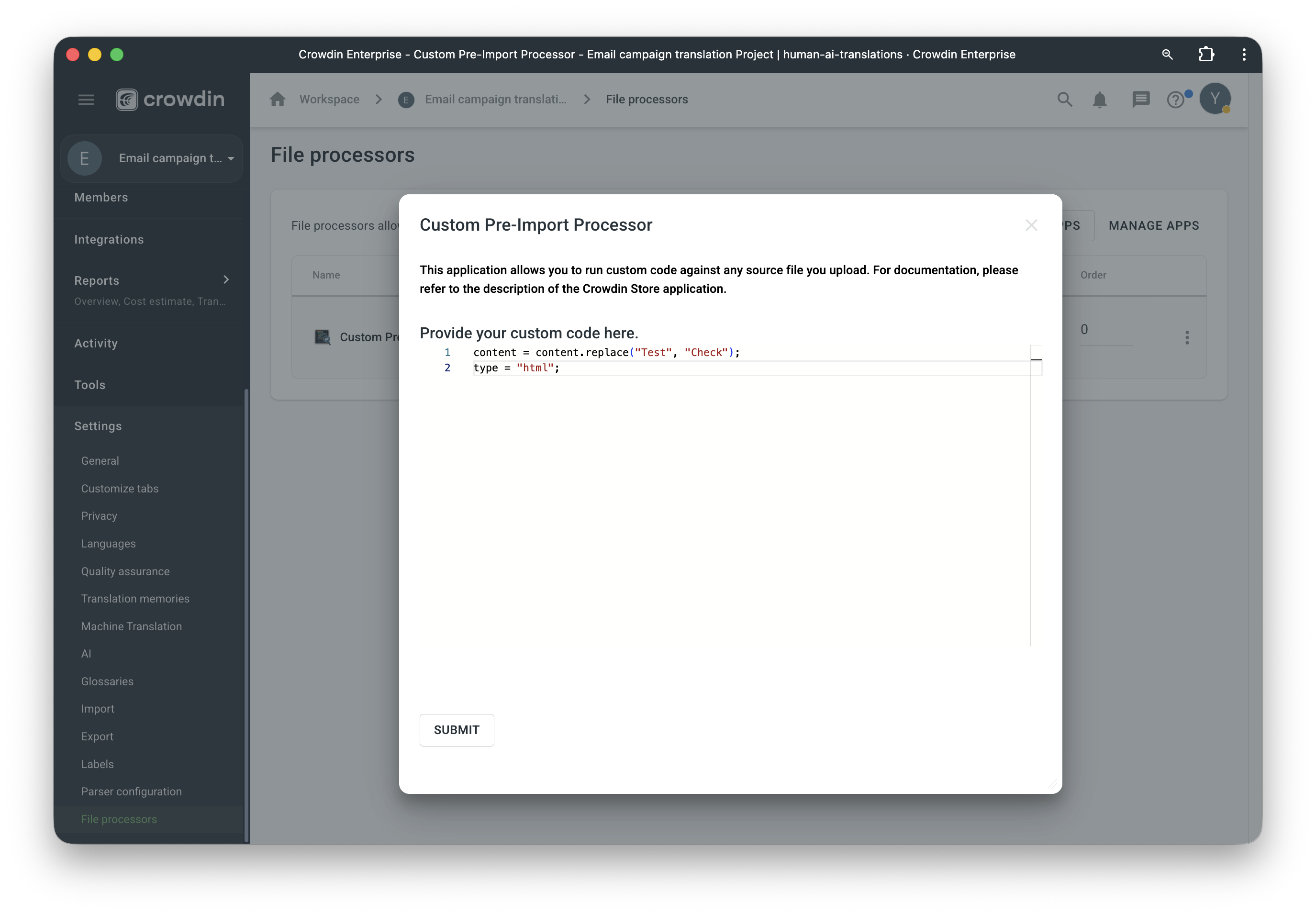 Screenshot