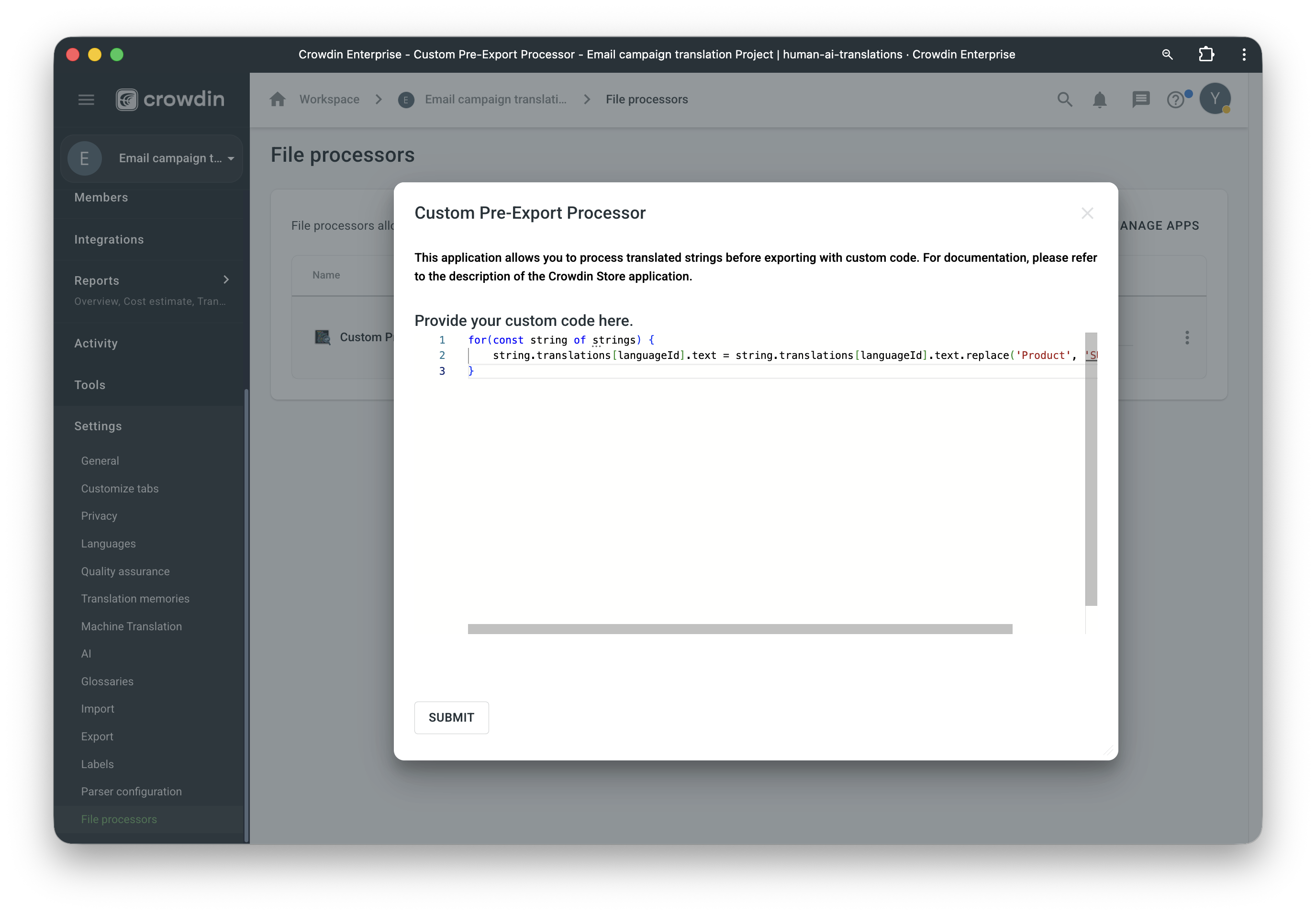 Screenshot