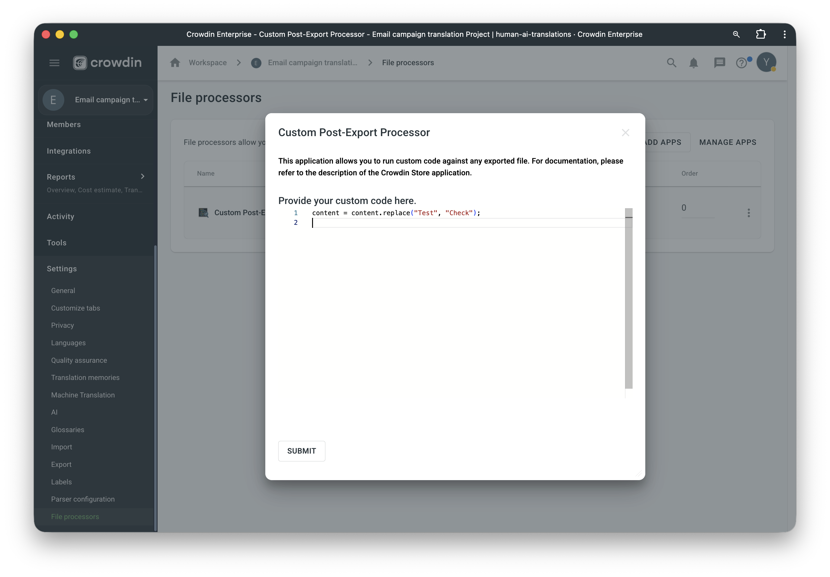 Screenshot