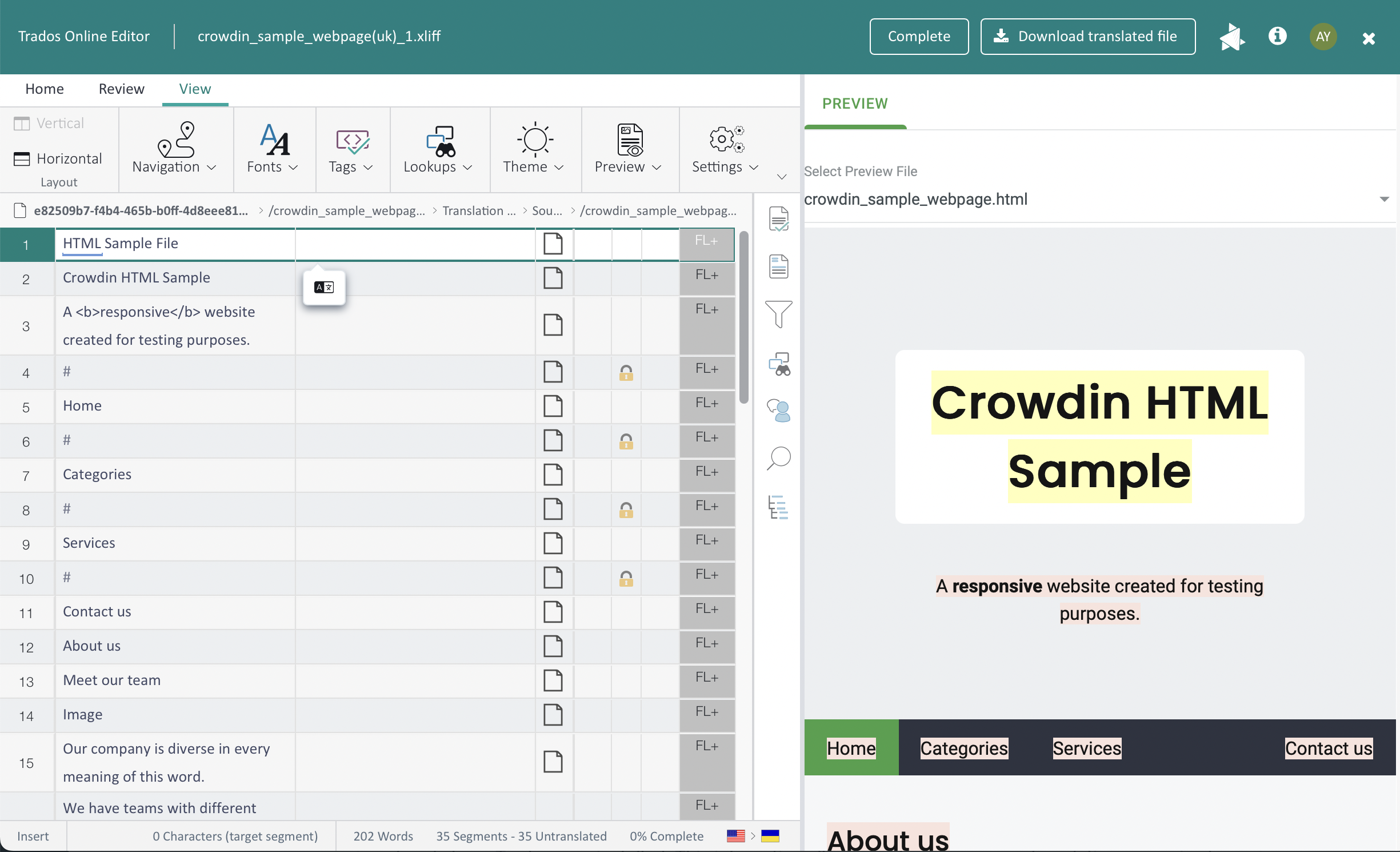 Screenshot