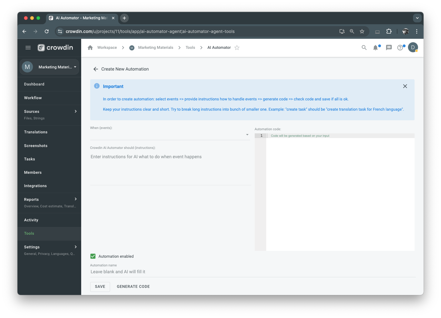 Screenshot of how to use AI Automator